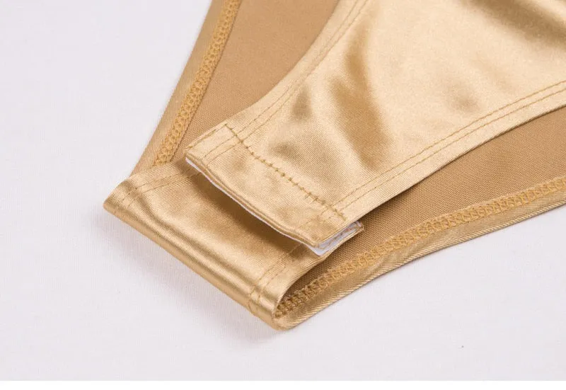 Satin Spaghetti Strap Bodysuit - 6 colors