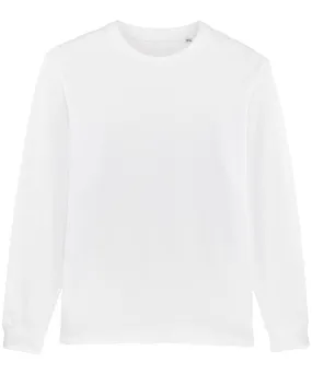 Shifts dry Unisex dry hand feeling long sleeve t-shirt (STTM558) | White