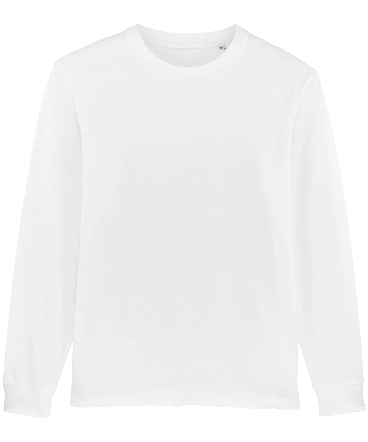 Shifts dry Unisex dry hand feeling long sleeve t-shirt (STTM558) | White
