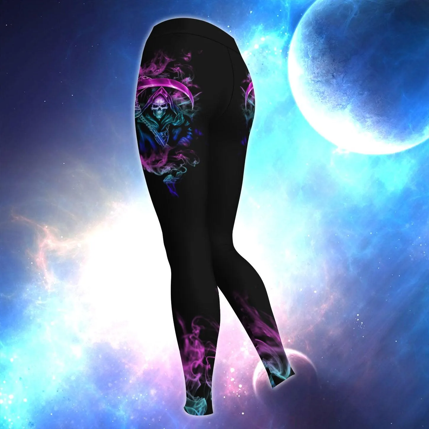 Skull Death Funny Combo Hoodie and Leggings