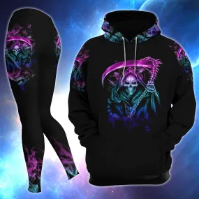 Skull Death Funny Combo Hoodie and Leggings