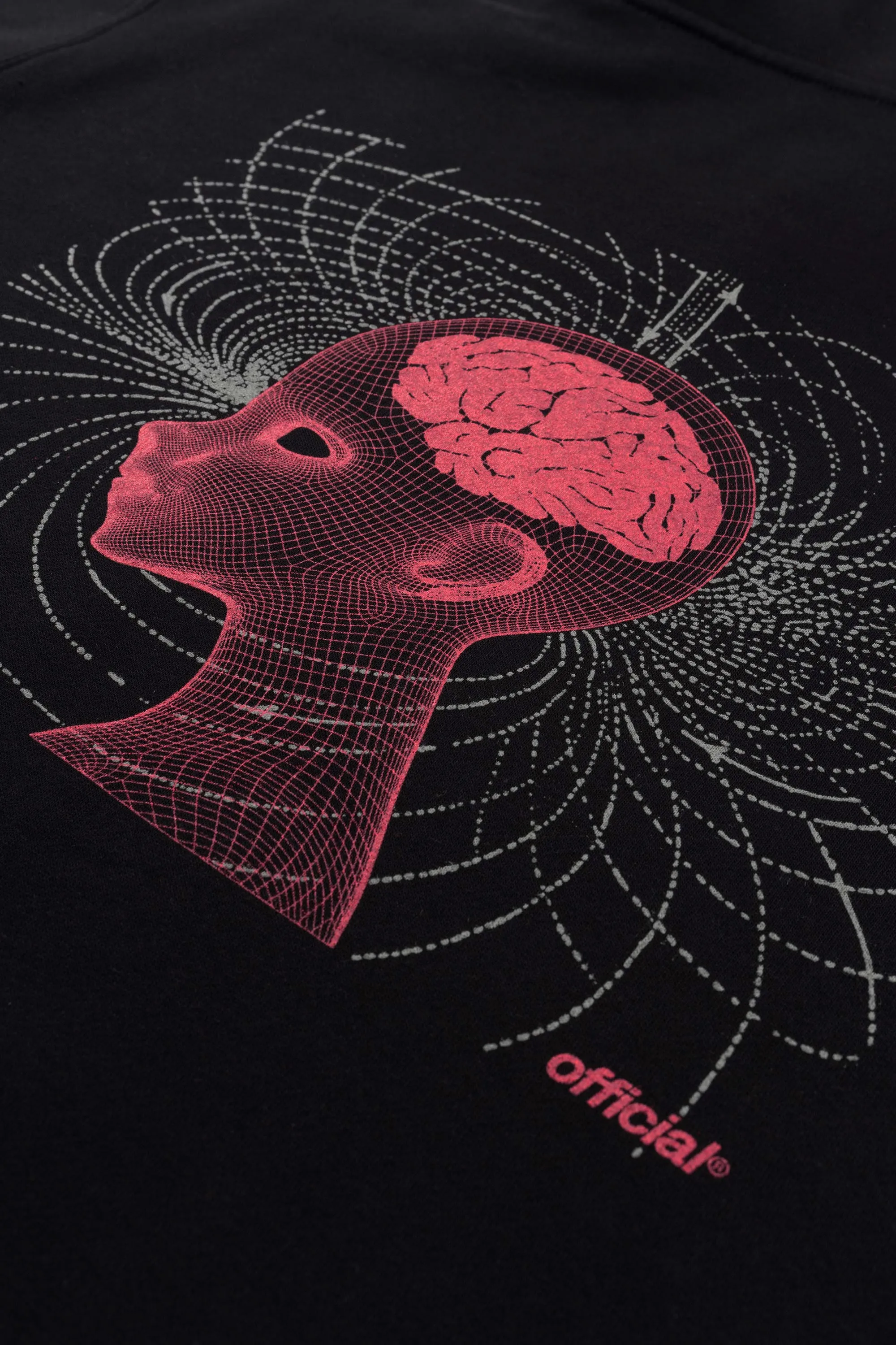 Spirit Into Matter Hooded Sweatshirt (Black)
