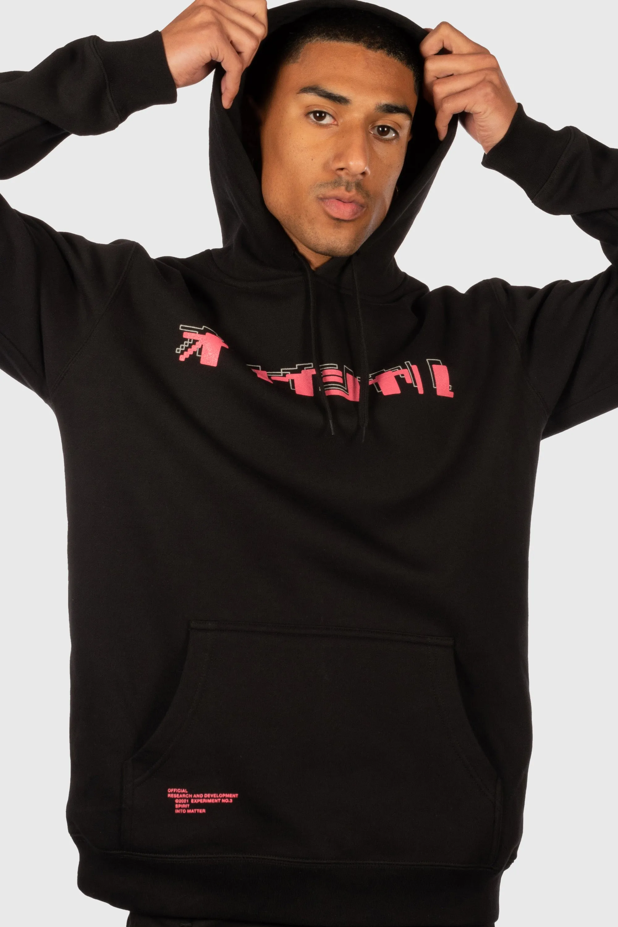 Spirit Into Matter Hooded Sweatshirt (Black)