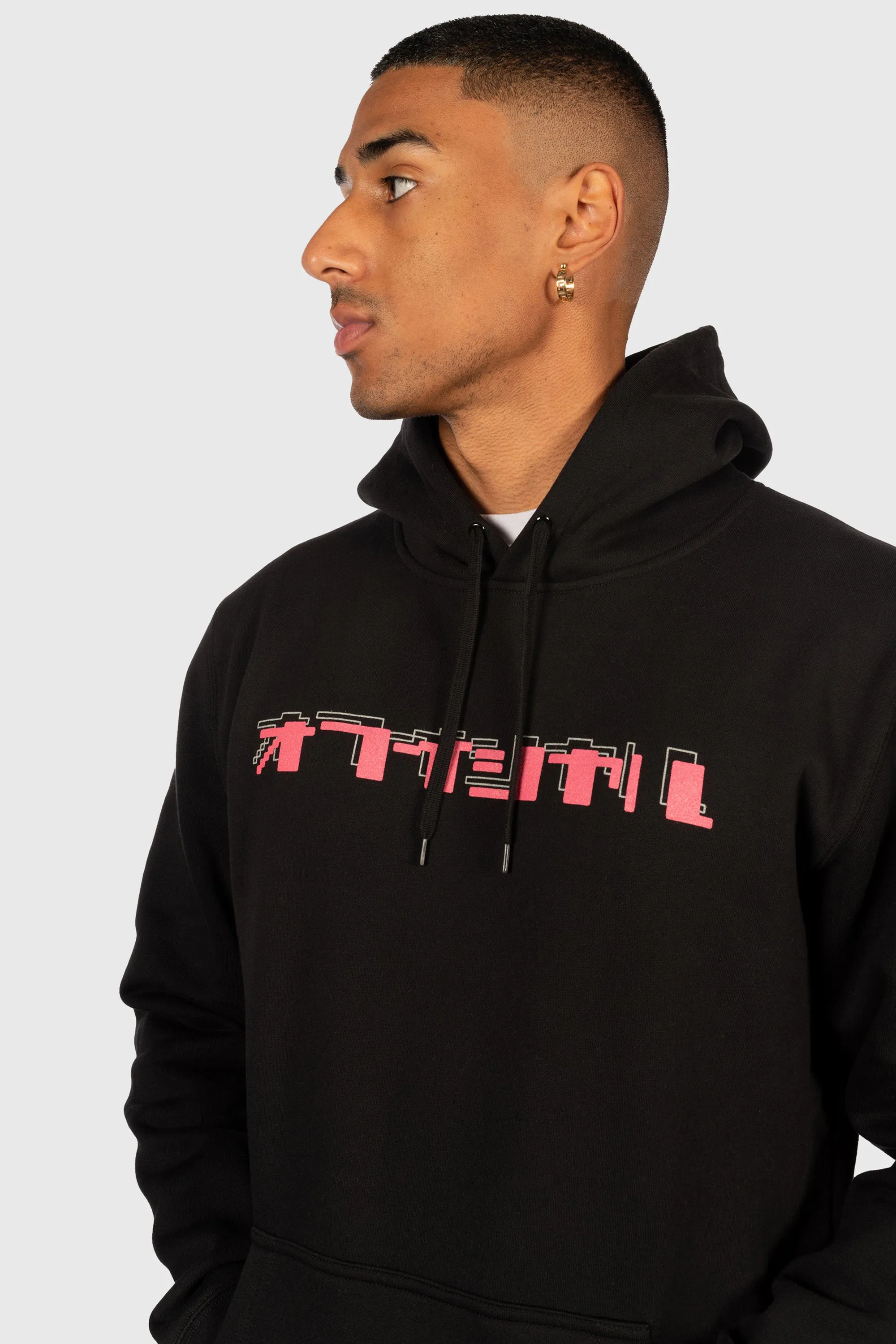 Spirit Into Matter Hooded Sweatshirt (Black)