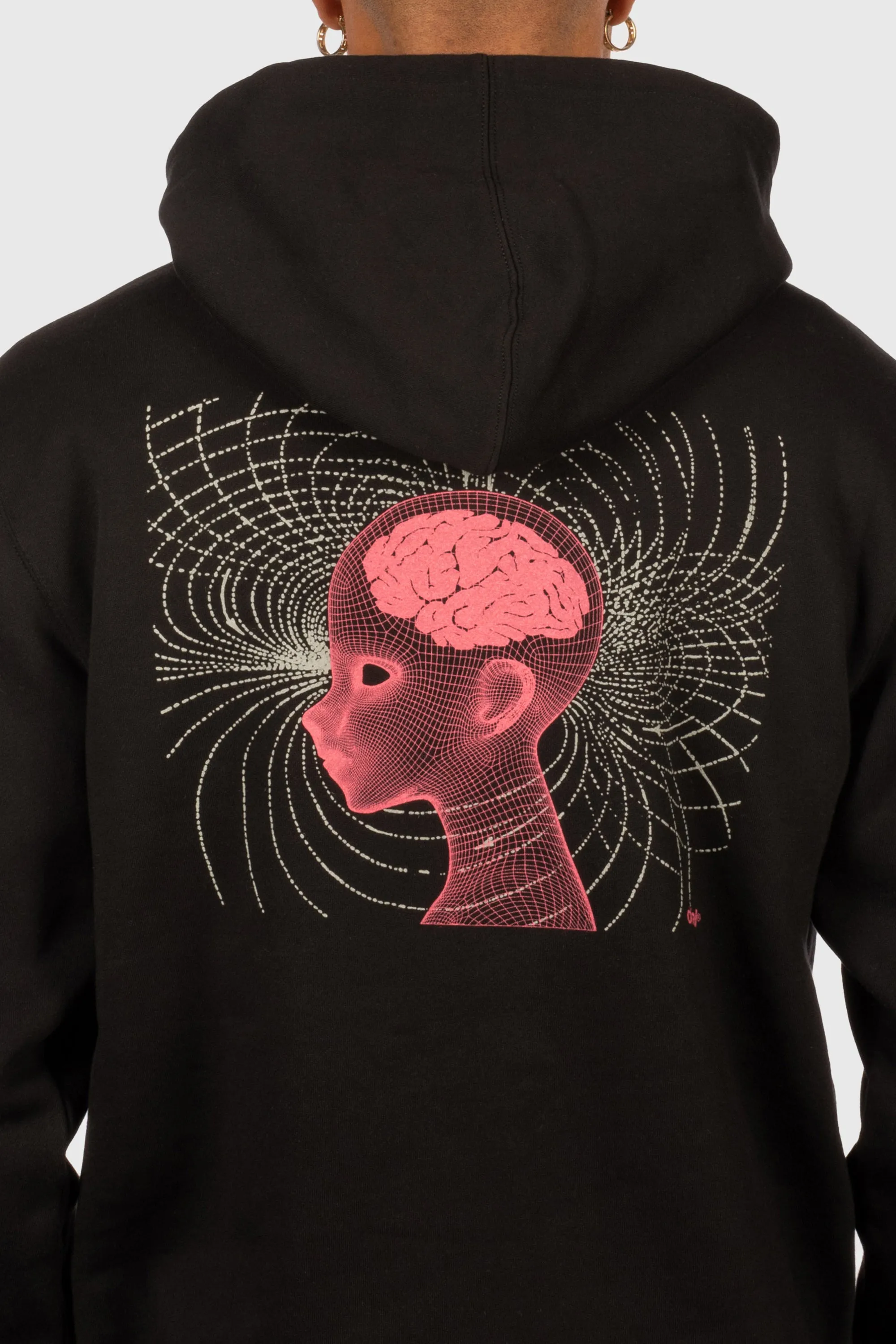 Spirit Into Matter Hooded Sweatshirt (Black)