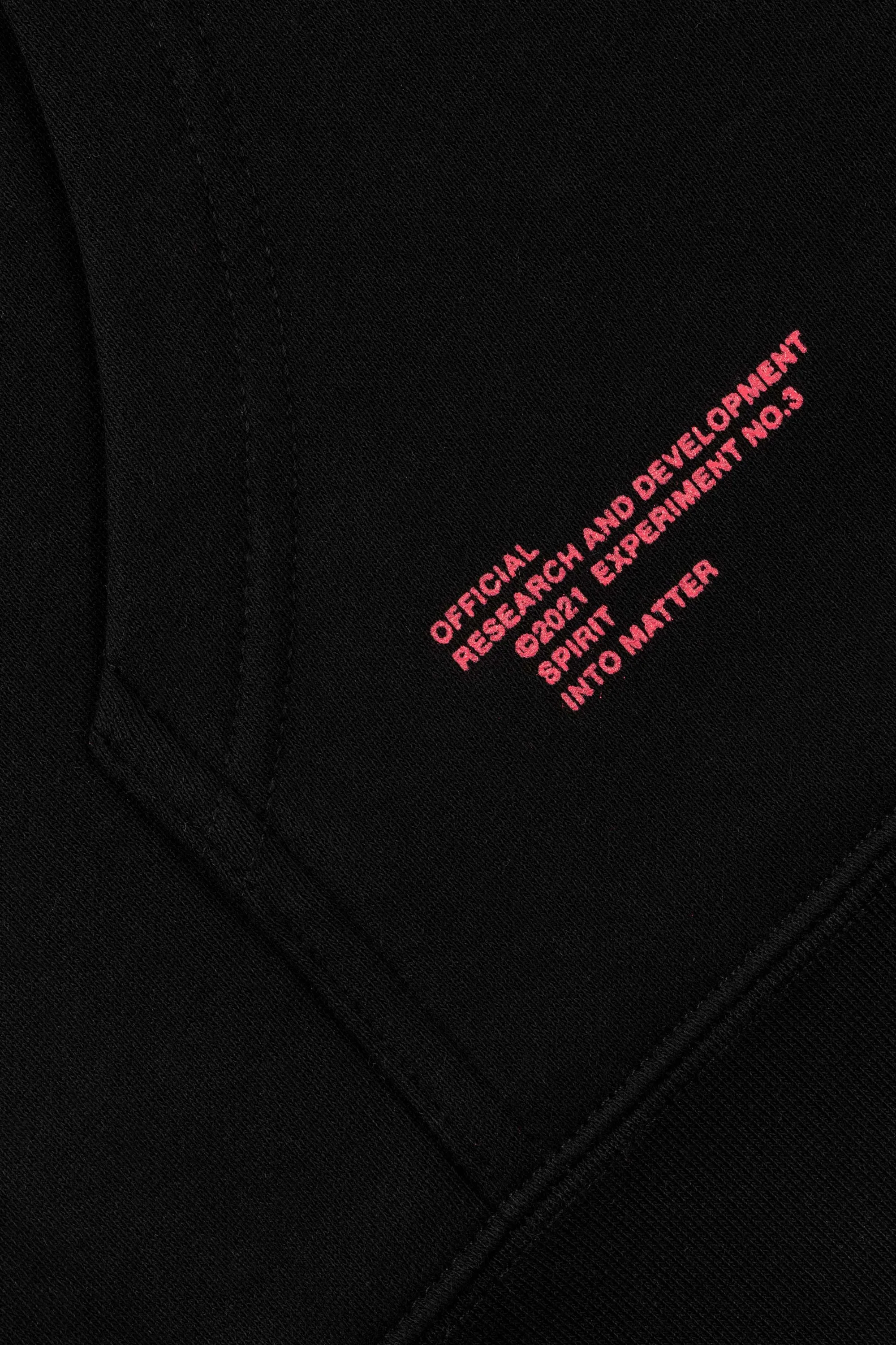 Spirit Into Matter Hooded Sweatshirt (Black)