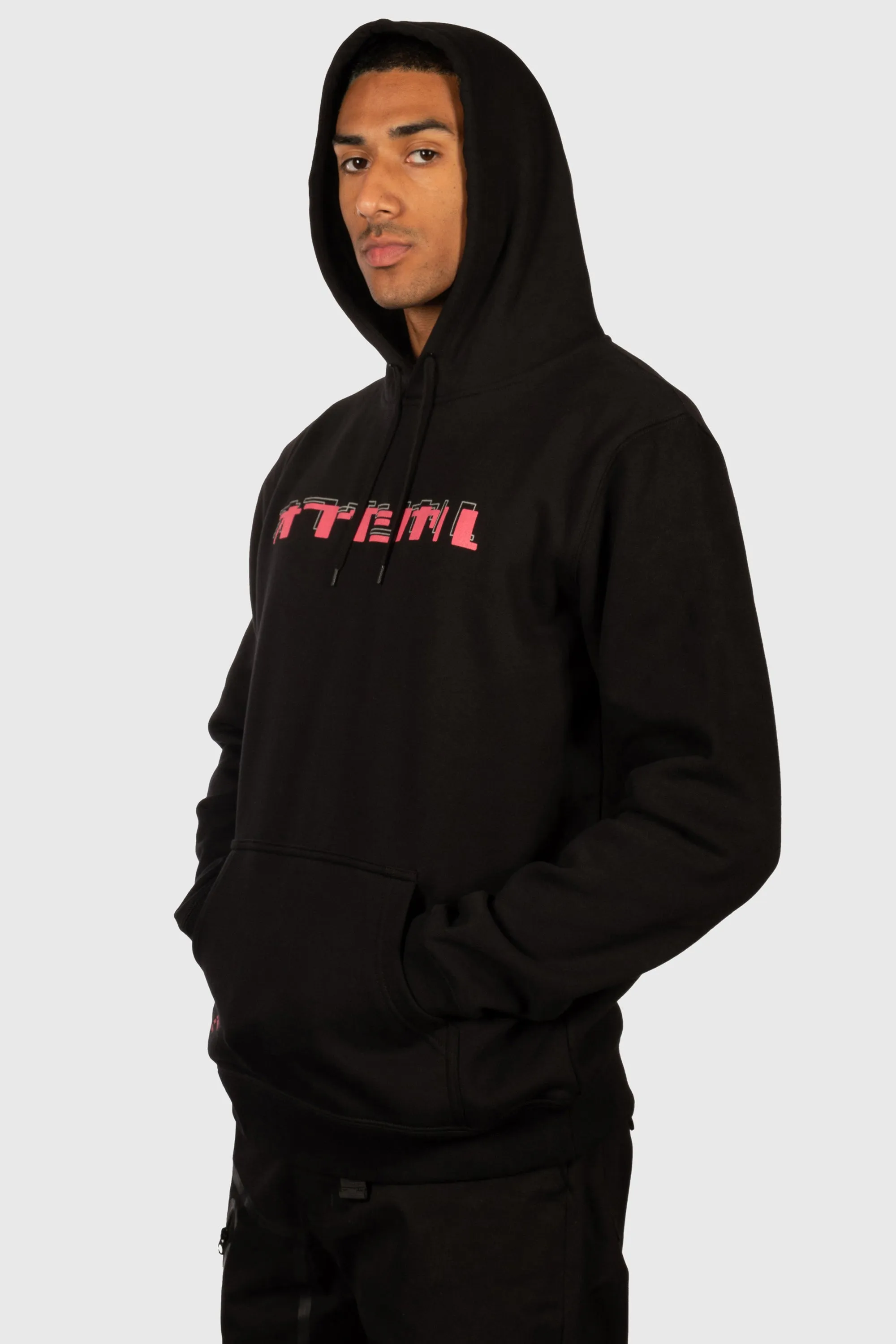 Spirit Into Matter Hooded Sweatshirt (Black)
