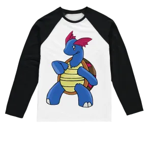Squirtila Sublimation Baseball Long Sleeve T-Shirt