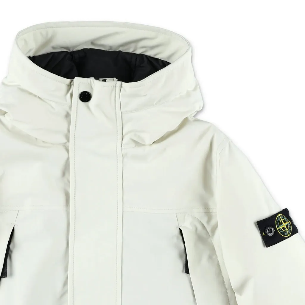 Stone Island Junior Parka Jacket With Primaloft-TC