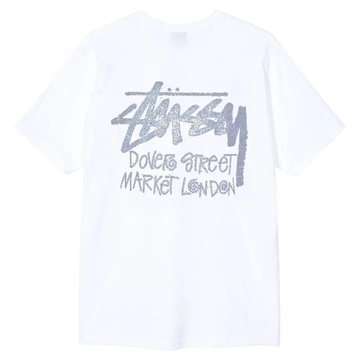 Stussy Shir round Neck Short Sleeve T-shirt Baby Boy and Girl Summer