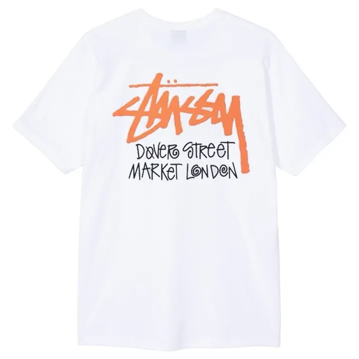 Stussy Shir round Neck Short Sleeve T-shirt Baby Boy and Girl Summer