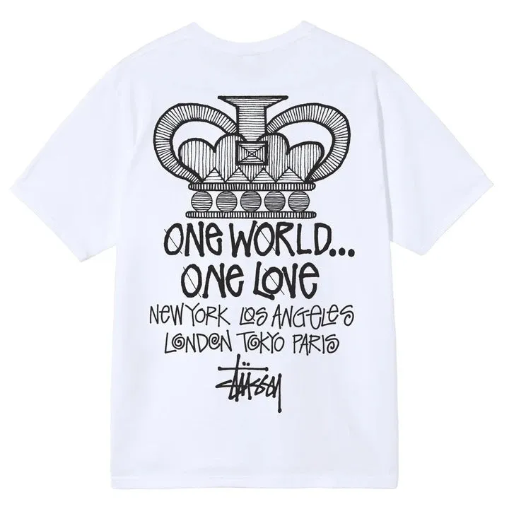 Stussy Shir round Neck Short Sleeve T-shirt Baby Boy and Girl Summer