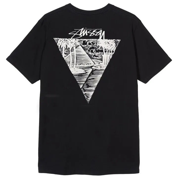 Stussy Shir round Neck Short Sleeve T-shirt Baby Boy and Girl Summer