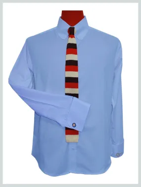 Tailored Shirt Sky Tab Collar Shirt Men's