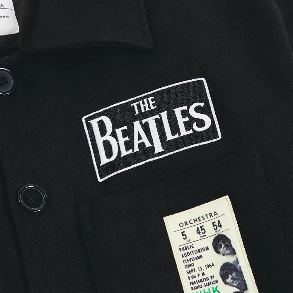 Ticket Stub Wool Shacket