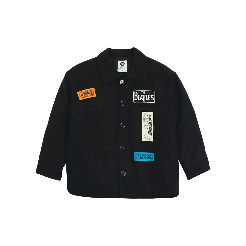 Ticket Stub Wool Shacket