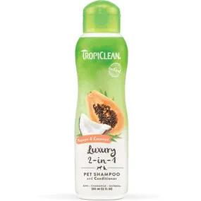 Tropiclean Papaya & Coconut Shampoo 355ML