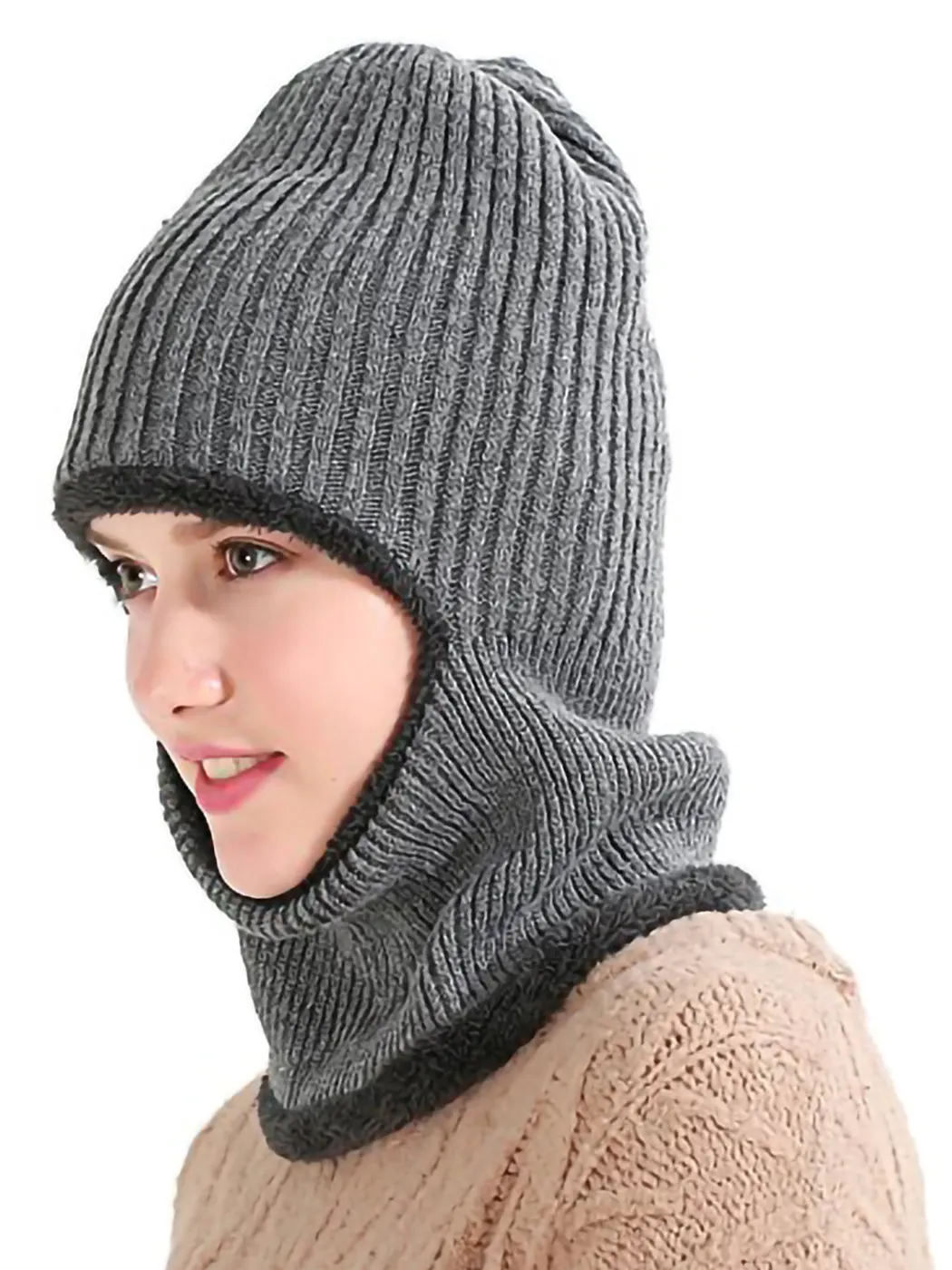 Unisex Cycling Ski Mask Winter Knitted Hat