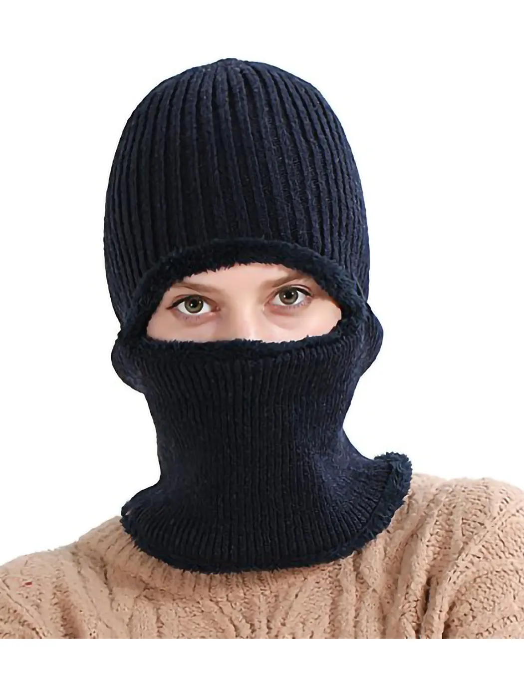 Unisex Cycling Ski Mask Winter Knitted Hat