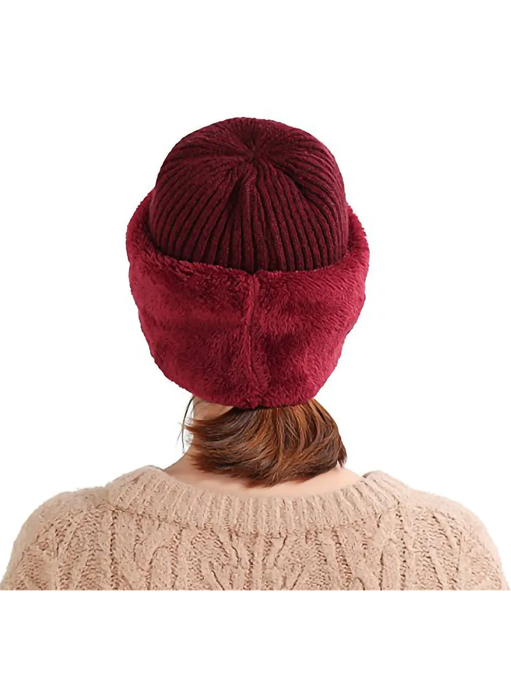Unisex Cycling Ski Mask Winter Knitted Hat