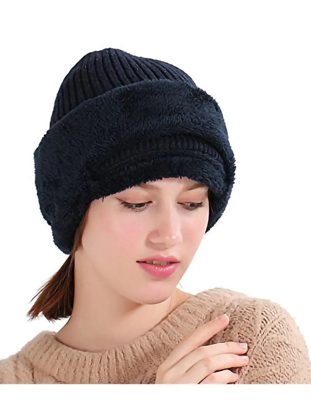 Unisex Cycling Ski Mask Winter Knitted Hat