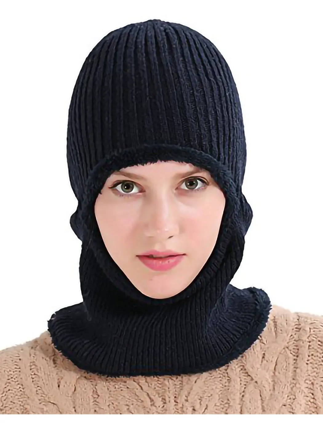Unisex Cycling Ski Mask Winter Knitted Hat