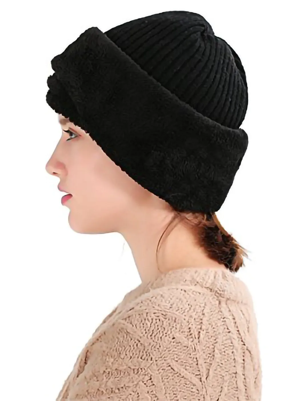 Unisex Cycling Ski Mask Winter Knitted Hat