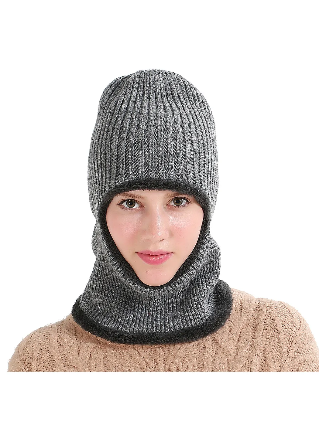 Unisex Cycling Ski Mask Winter Knitted Hat