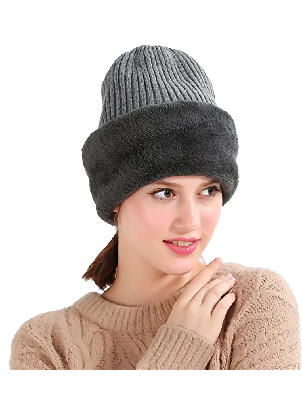 Unisex Cycling Ski Mask Winter Knitted Hat