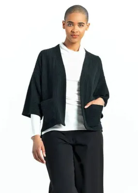 Waffle Crop Cardi