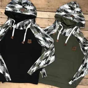 Wholesale: Forest Sleeve Hoodie